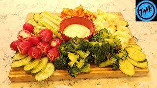 How To Make The Best Vegetable Tray [upl. by Gauthier]