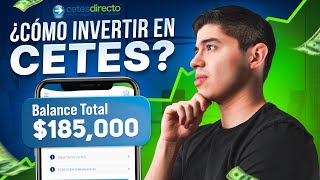 ¿Cómo INVERTIR en CETES  TUTORIAL desde 0 [upl. by Fishback]