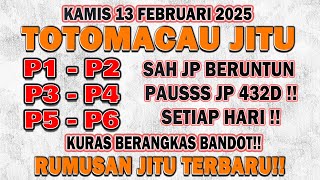 PREDIKSI MACAU HARI INI KAMIS 13 FEBRUARI 2025  PREDIKSI TOTOMACAUCOM HARI INI  MACAU 4D HARI INI [upl. by Carmine]