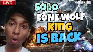 Free Fire Live 🔴 Lone Wolf King 🥴Yanva Gaming 😁 With Comeback Challenge 😂 ff freefire YanvaGaming [upl. by Eniretac]