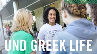 Fraternities amp Sororities  UND Greek Life  University of North Dakota [upl. by Ludlew]