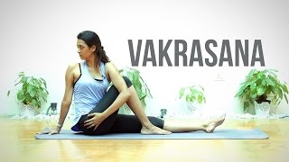 How to do Vakrasana Twisted Pose [upl. by Emorej]