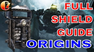 Origins  FULL SHIELD GUIDE  ALL PARTS AND LOCATIONS  Detailed tutorial [upl. by Kolodgie854]