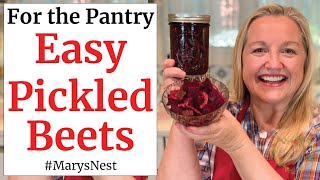 How to Pickle Beets  Old Fashioned Pickled Beets Recipe [upl. by Vida]