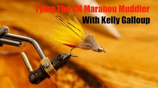 Tying The Conehead Marabou Muddler with Kelly Galloup [upl. by Yarised]