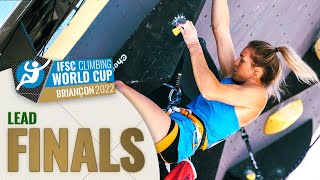 Lead finals  Briançon 2022 [upl. by Lorens]