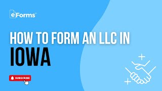 How to Form an LLC in Iowa  StepbyStep Guide [upl. by Sucramad542]