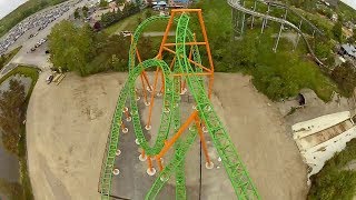 Tantrum front seat onride HD POV Darien Lake [upl. by Nahtannoj]