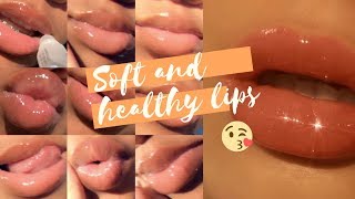 how to get SOFT  PLUMP amp HEALTHY LIPS💋 [upl. by Jacquette]