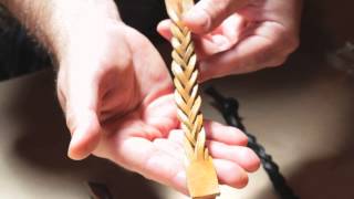 Leather Braiding Examples  Working With Leather [upl. by Koeppel80]