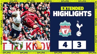 LIVERPOOL 43 SPURS  EXTENDED HIGHLIGHTS [upl. by Euqinmod]