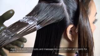 Brazilian Keratin Application Process FULL Version [upl. by Anahs]