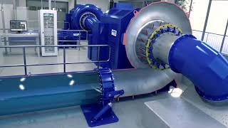 ANDRITZ Hydro turbine animation  Francis [upl. by Airtemad]