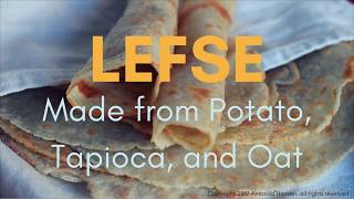 Lefse  Potato Flatbread [upl. by Eglanteen]