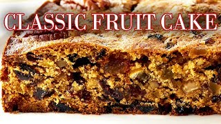 Professional Baker Teaches You How To Make FRUIT CAKE [upl. by Lawrence]