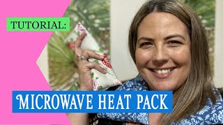 Sew with me TUTORIAL Microwave Rice Heat Pack [upl. by Ferguson628]