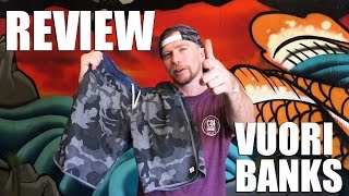 Vuori Banks Short  Best Boardshort Reviews [upl. by Asiram401]