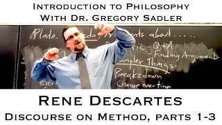 Rene Descartes Discourse on Method parts 13  Introduction to Philosophy [upl. by Nathalia]