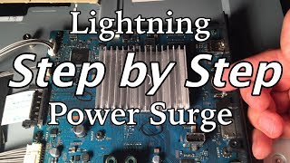 How to Fix a TV Hit By Lightning or Power Surge [upl. by Akcimahs]