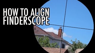 How to Align a Finderscope for New Astronomers [upl. by Sculley]