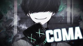 Nightcore  Coma Lyrics  Ash Graves [upl. by Virgie]