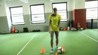 How to Perform Tobin Heaths ClosedSpace Dribbling Soccer Drill [upl. by Agustin]