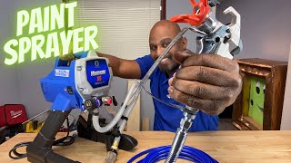 HOW TO USE A PAINT SPRAYER LIKE A PRO [upl. by Busby20]