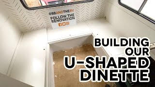 Building a UShaped Dinette Bench with Storage [upl. by Dove]