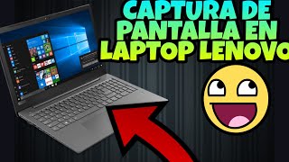 Como hacer una CAPTURA DE PANTALLA en LAPTOP LENOVO 2021 FÁCIL [upl. by Deirdre]