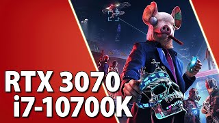 RTX 3070  Intel i710700K  Test in 12 Games  1080p 1440p 4K [upl. by Stochmal]