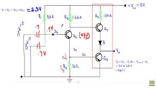 TTL NAND gate with Totem Pole Output [upl. by Ellevehs537]