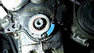 Front Crankshaft Oil Seal Replacement [upl. by Ellehcrad]