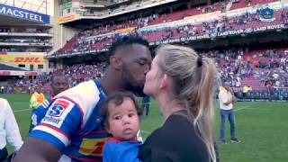 King Kolisi hits 100 [upl. by Ekul]