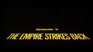 ORIGINAL Opening Scene  The Empire Strikes Back 1980 2006 Bonus DVD [upl. by Emarej]