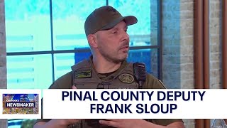 Pinal County Sheriff Deputy Frank Sloup  Newsmaker [upl. by Damalis]