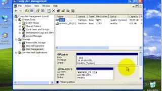 How To Partition C Drive Windows XP [upl. by Nulubez315]