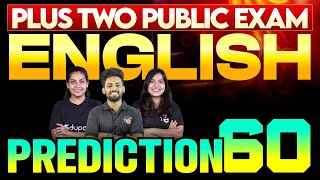 Plus Two Public Exam English  Prediction 60  Eduport Plus Two [upl. by Sacks345]