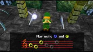 Legend of Zelda Ocarina of Time Walkthrough 03 15 quotSuns Songquot [upl. by Angelia]