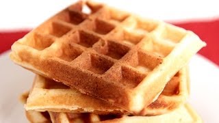 Belgian Waffles Recipe  Laura Vitale  Laura in the Kitchen Episode 782 [upl. by Charmaine432]