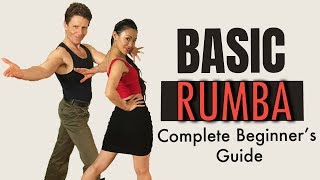 Basic Rumba TOP TEN STEPS amp ROUTINE [upl. by Dannie611]