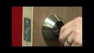 Lane Security™ Deadbolt Installation [upl. by Chaffinch]