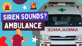 Why do AMBULANCE have different siren sounds  Unnoticed Things [upl. by Lyall140]