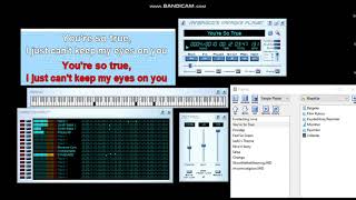 DEMO  VanBascos Professional Midi  Karaoke Player Program [upl. by Kcirrej]