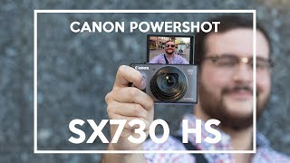 Canon PowerShot SX730 HS english review  40OPTICAL ZOOM  VLOGGING CAMERA [upl. by Ttevi]