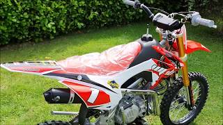 THE BEASTS 1st START NEW 190 PITBIKE [upl. by Genna]