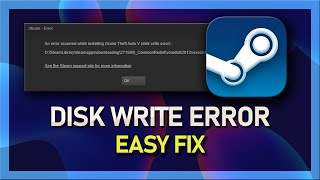 Steam  How To Fix Disk Write Error [upl. by El]