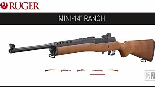 RUGER MINI14 RANCH review amp shooting [upl. by Jay]