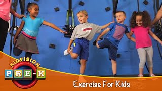 Exercise For Kids  Virtual Field Trip  KidVision PreK [upl. by Valoniah]