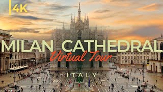 Milan Cathedral 4K  Complete Tour Inside the Stunning Duomo of Milano Italy [upl. by Nafri]