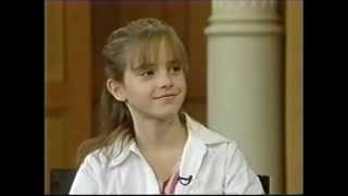 EMMA WATSON  11  INTERVIEW  2001 [upl. by Nauwaj]